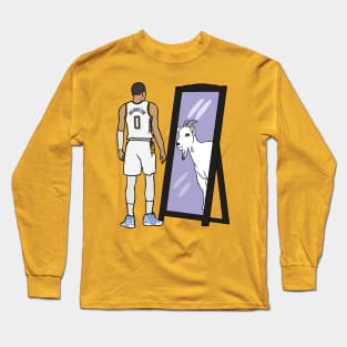 Tyrese Haliburton Mirror GOAT Long Sleeve T-Shirt